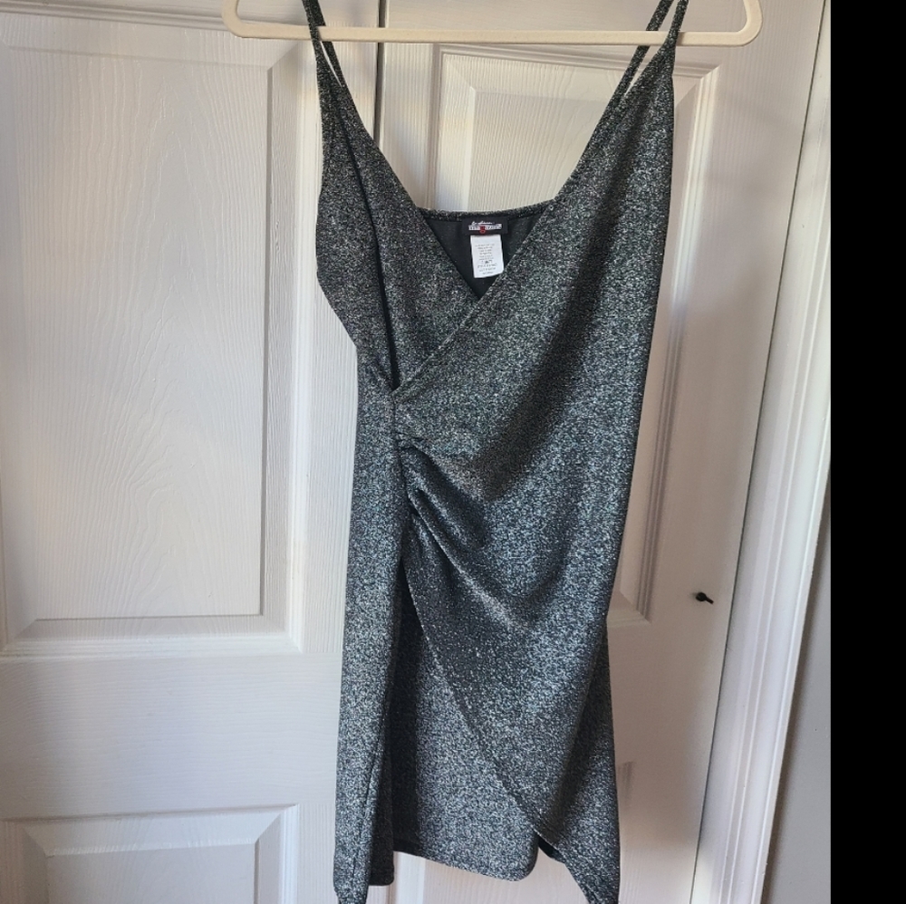 Sparkly body con dress